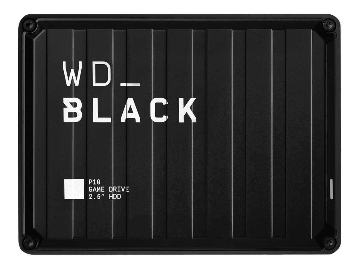 WD_BLACK P10 Game Drive WDBA3A0040BBK - Disque dur - 4 To - externe (portable) - USB 3.2 Gen 1 - noir - WDBA3A0040BBK-WESN - Disques durs externes