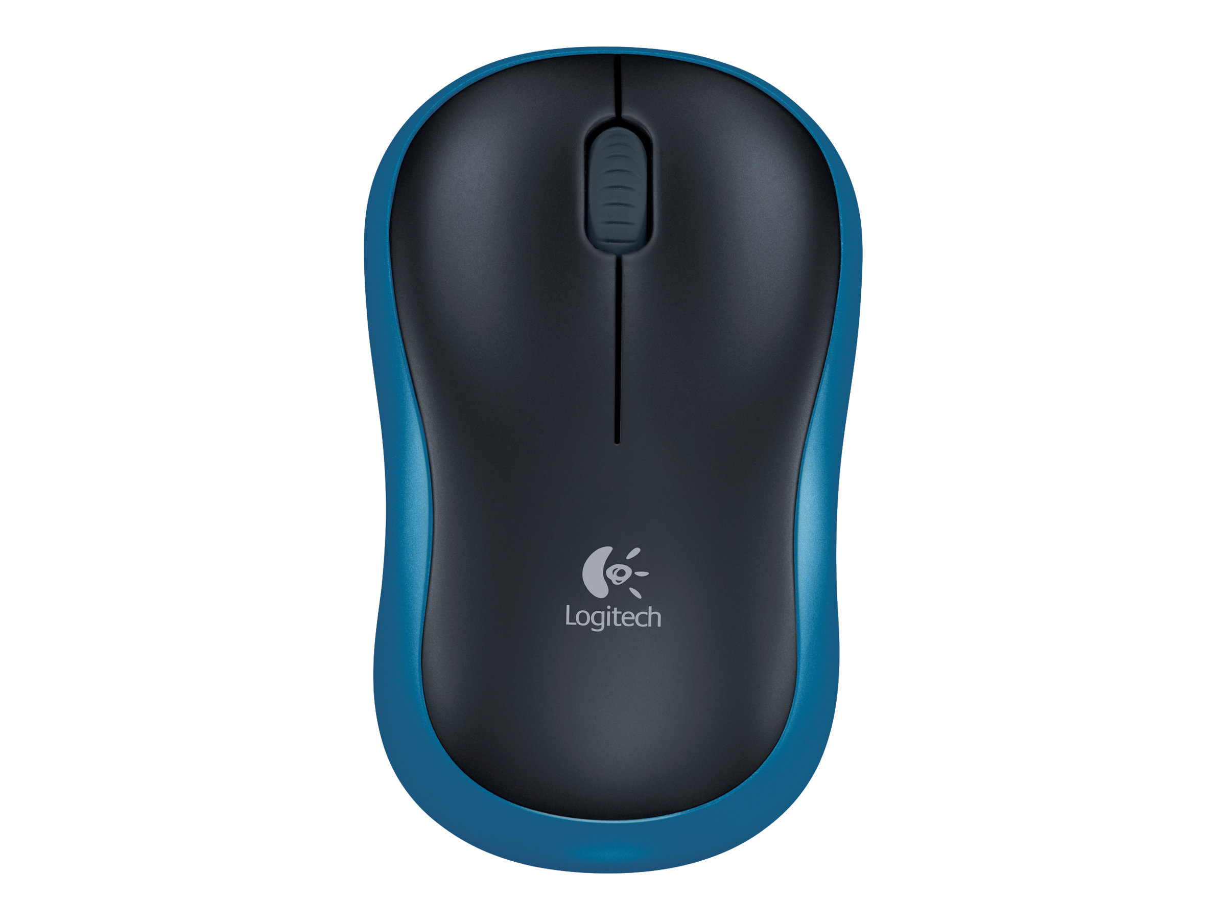 Logitech M185 - Souris - optique - sans fil - 2.4 GHz - récepteur sans fil USB - bleu - 910-002236 - Souris