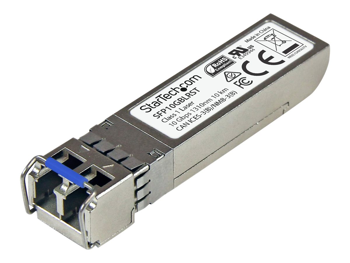 StarTech.com Module de transceiver SFP+ compatible Cisco SFP-10G-BX-U-40 - 10GBase-BX (en amont) (SFP-10G-BX-U-40-ST) - Module transmetteur SFP+ - 10GbE - 10GBase-LR - mode unique LC - jusqu'à 10 km - 1310 nm - SFP10GBLRST - Transmetteurs optiques