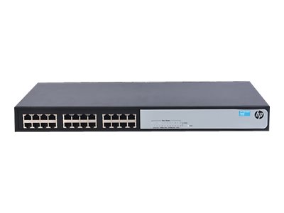 HPE OfficeConnect 1420 24G - Commutateur - non géré - 24 x 10/100/1000 - de bureau, Montable sur rack - JG708B#ABB - Commutateurs non gérés