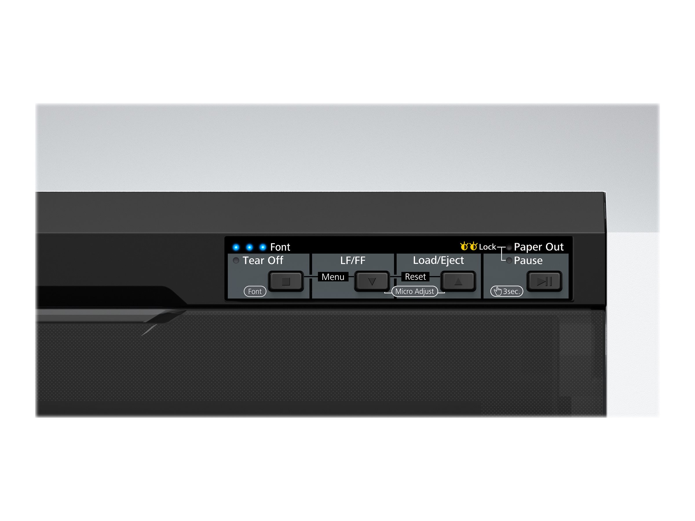 Epson LQ 690IIN - Imprimante - Noir et blanc - matricielle - 360 x 180 dpi - 24 pin - parallèle, USB 2.0, LAN - C11CJ82403 - Imprimantes matricielles