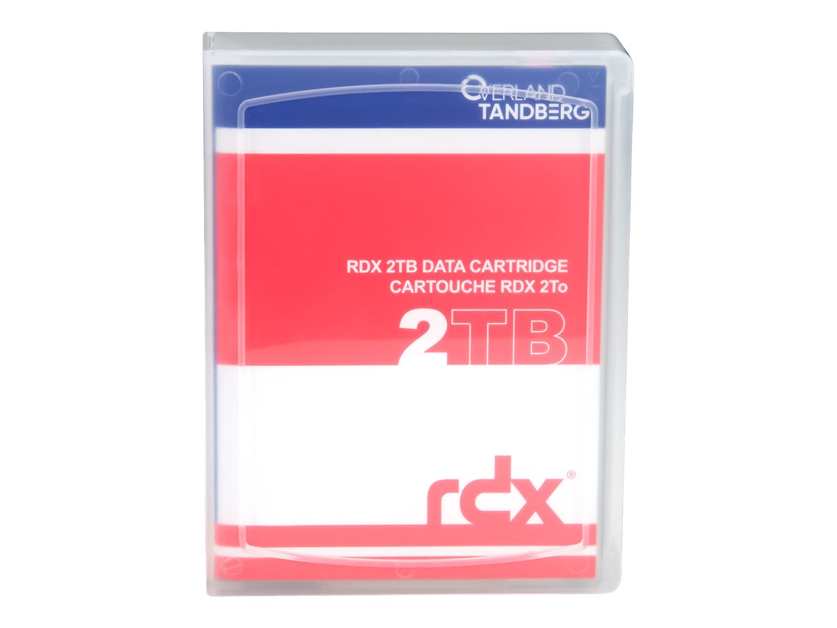 Overland-Tandberg - Cartouche RDX HDD - 2 To - avec 3 ans de Service de remplacement avancé - 8731-RDX - Support RDX