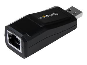 StarTech.com Réseau adaptateur USB 3.0 vers Gigabit Ethernet - NIC USB vers RJ45 pour réseau 10/100/1000 - Adaptateur réseau - USB 3.0 - Gigabit Ethernet - noir - USB31000NDS - Cartes réseau USB