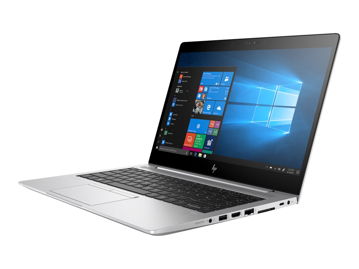 HP EliteBook 840 G5 Notebook - Intel Core i5 - 8250U / jusqu'à 3.4 GHz - Win 10 Pro 64 bits - UHD Graphics 620 - 16 Go RAM - 256 Go SSD NVMe - 14" IPS 1920 x 1080 (Full HD) - Wi-Fi 5 - clavier : Français - 9S049E8Q#ABF - Ordinateurs portables