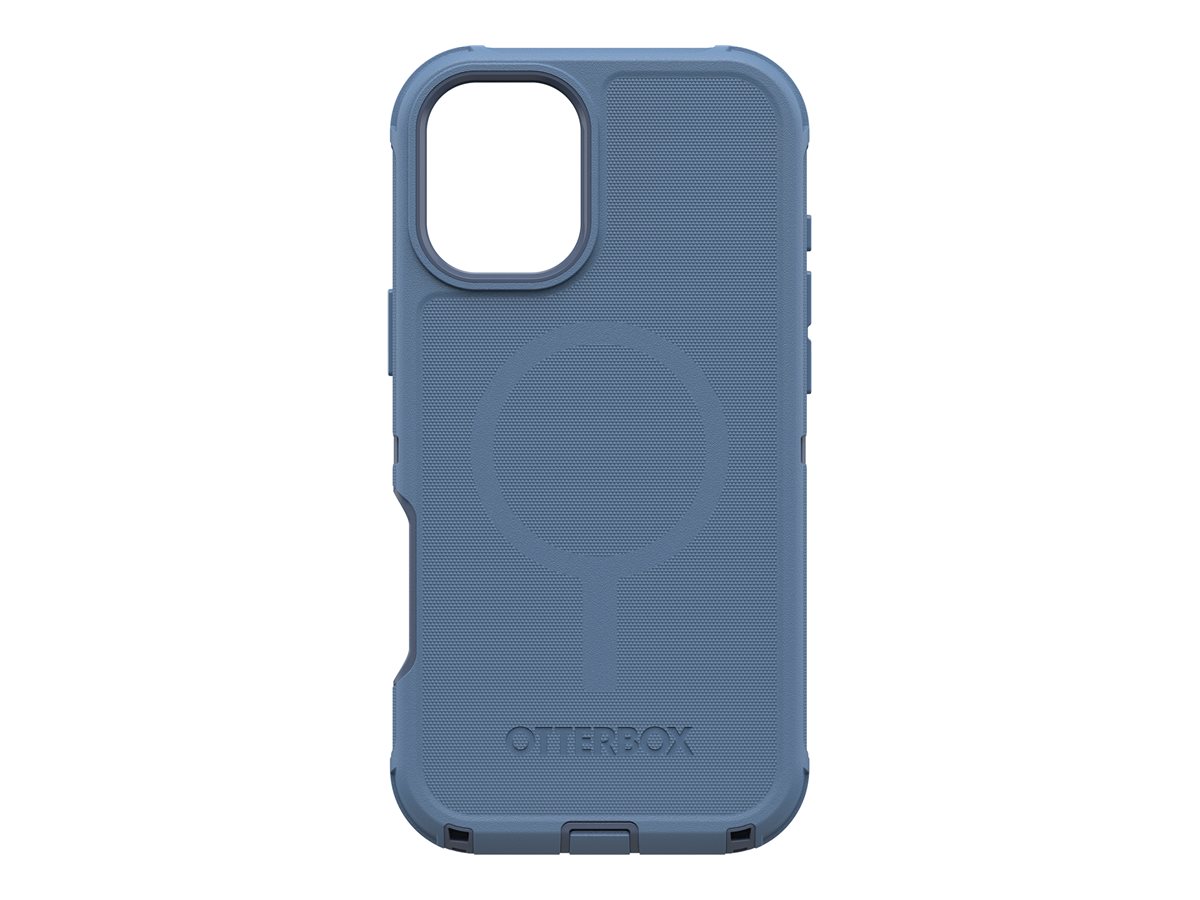 OtterBox Defender Series - Coque de protection pour téléphone portable - compatibilité avec MagSafe - silicone - jeans bleu bébé (bleu) - pour Apple iPhone 16 Plus - 77-95946 - Coques et étuis pour téléphone portable