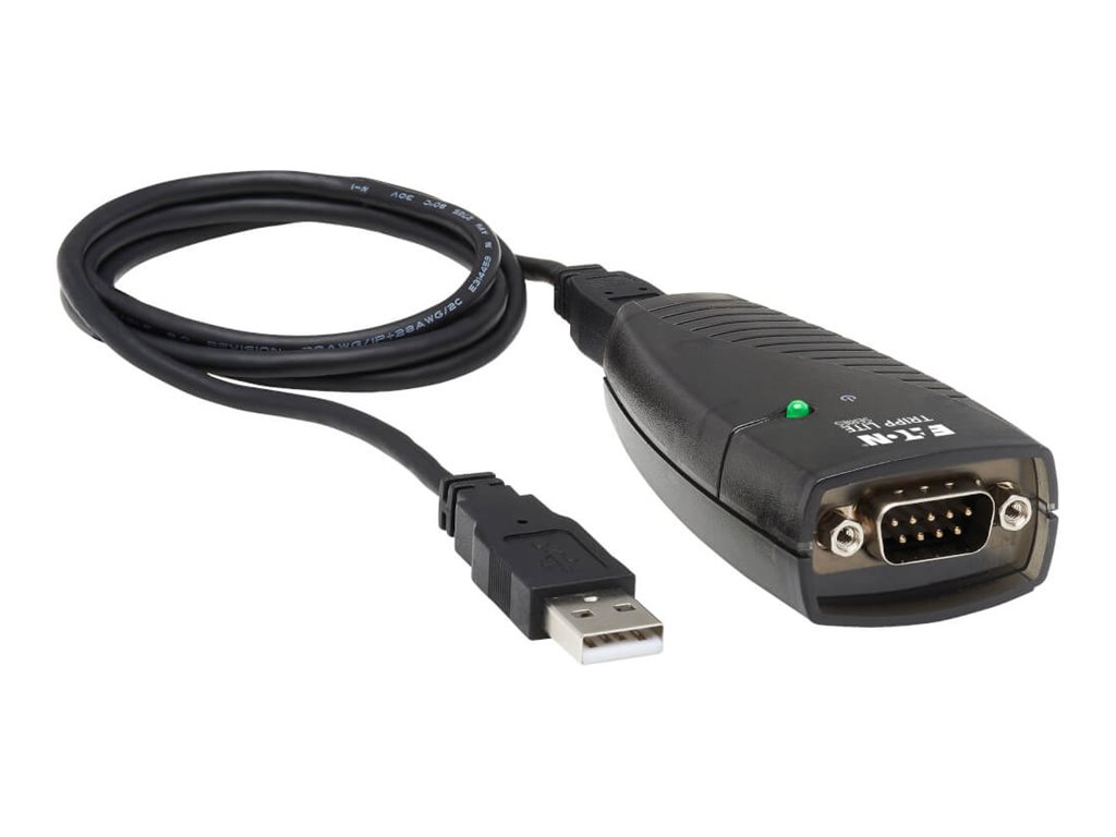 Eaton Tripp Lite Series Keyspan High Speed USB to Serial Adapter - Adaptateur série - USB - RS-232 - noir - USA-19HS - Adaptateurs réseau filaires