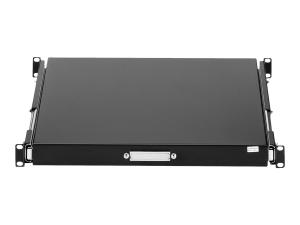 StarTech.com Etagere d'armoire serveur coulissante de 55 cm de profondeur - Étagère pour clavier - noir - pour P/N: RK1536BKF, RK1836BKF, RK2537BKM, RK3236BKF, RK4236BKB, RK4242BK24, RK4242BK30 - SLIDESHELFD - Accessoires pour serveur