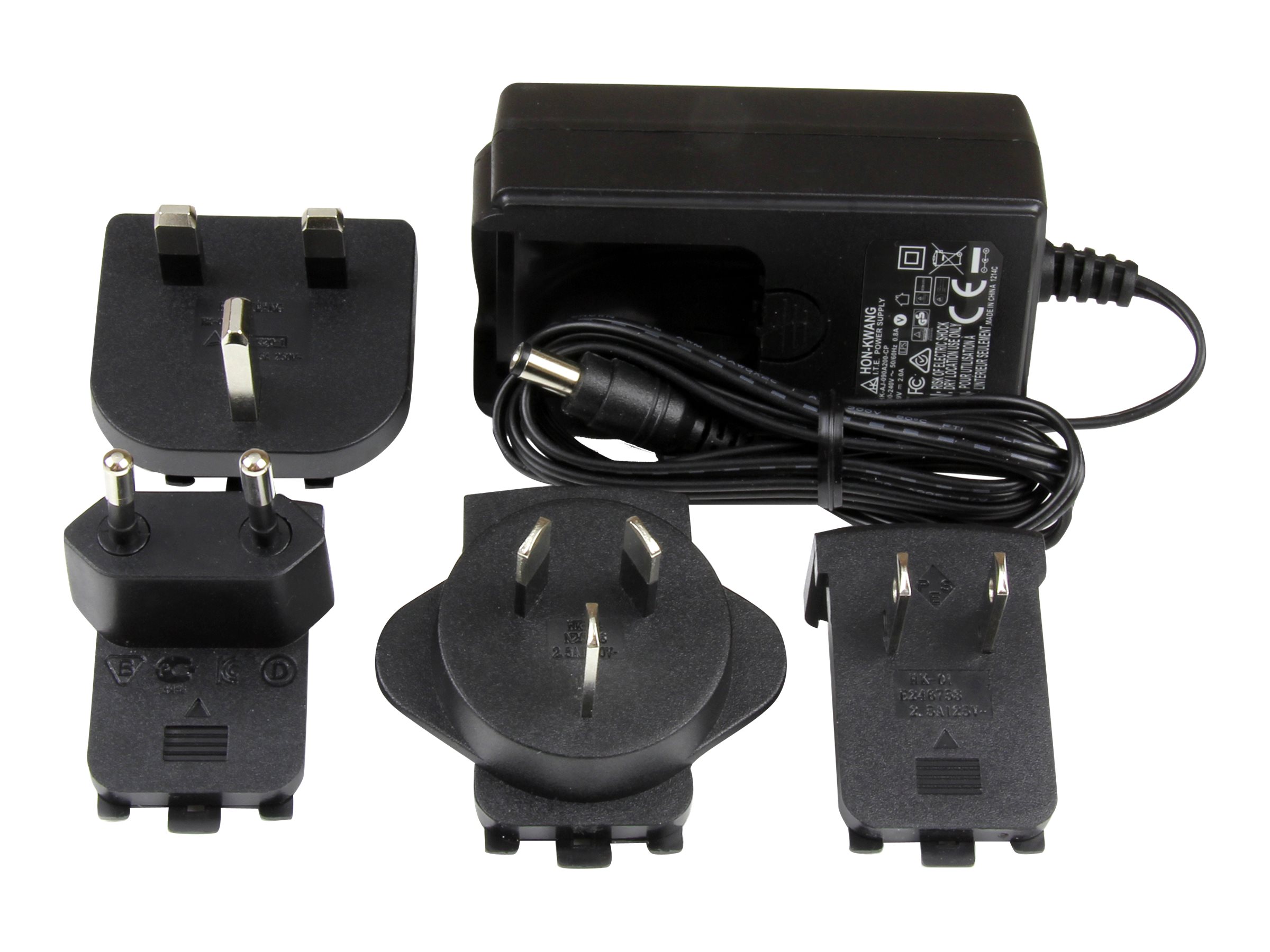 StarTech.com Universal Replacement Power Adapter - DC 9 Volts, 2 Amps Power Adapter (SVA9M2NEUA) - Adaptateur secteur - CA 100-240 V - pour P/N: RS232EXTC1, RS232EXTC1EU, RS232EXTC1GB, SV1631DUSBUK, SV565DUTPU, SV565UTPUEU - SVA9M2NEUA - Adaptateurs électriques/chargeurs pour ordinateur portable