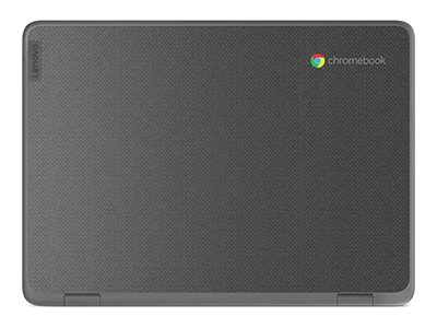 Lenovo 500e Yoga Chromebook Gen 4 82W4 - Conception inclinable - Intel N-series - N200 / jusqu'à 3.7 GHz - Chrome OS - UHD Graphics - 8 Go RAM - 64 Go eMMC - 12.2" IPS écran tactile 1920 x 1200 - Wi-Fi 6E - gris graphite - clavier : Français - 82W4000LFR - Netbook