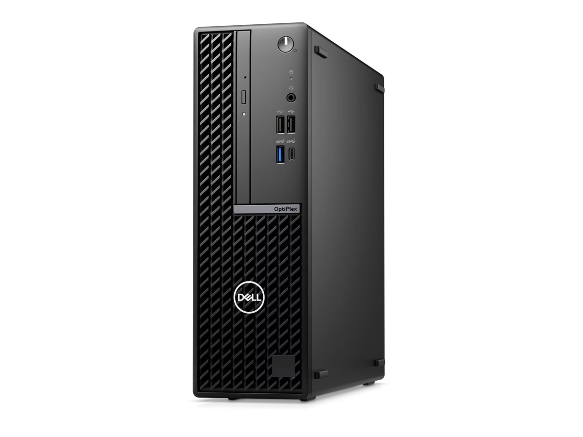 Dell OptiPlex 7020 (version 2024) - SFF Core i3 i3-14100 / jusqu'à 4.7 GHz - RAM 8 Go - SSD 512 Go - NVMe, Class 25 - UHD Graphics 730 - Gigabit Ethernet, Bluetooth, IEEE 802.11ax (Wi-Fi 6E) - Win 11 Pro - moniteur : aucun - noir - BTS - avec 1 an de base sur site (AT, DE - 2 ans) - 9WJ0W - Ordinateurs de bureau