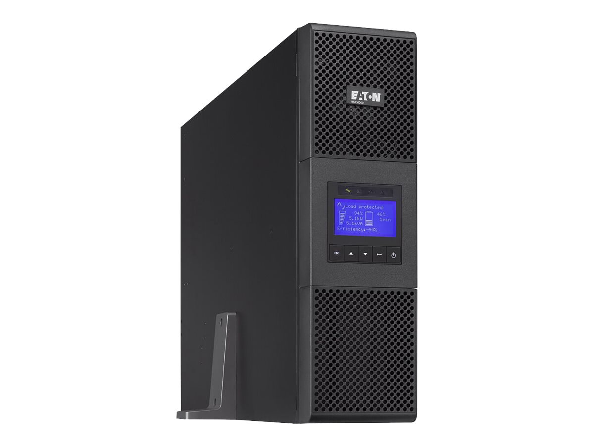 Eaton 9SX 9SX5KIRT - Onduleur (montable sur rack / externe) - CA 200/208/220/230/240 V - 4500 Watt - 5000 VA - RS-232, USB - PFC - 3U - 19" - 9SX5KIRT - UPS montables sur rack