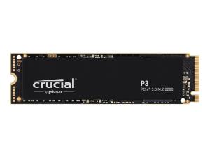 Crucial P3 - SSD - 500 Go - interne - M.2 2280 - PCIe 3.0 (NVMe) - CT500P3SSD8 - Disques SSD