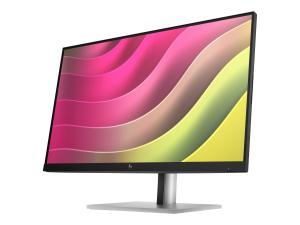 HP E24t G5 - E-Series - écran LED - 23.8" - écran tactile - 1920 x 1080 Full HD (1080p) @ 75 Hz - IPS - 300 cd/m² - 1000:1 - 5 ms - HDMI, DisplayPort - noir, noir et argent (support) - 6N6E6AA#ABB - Écrans d'ordinateur