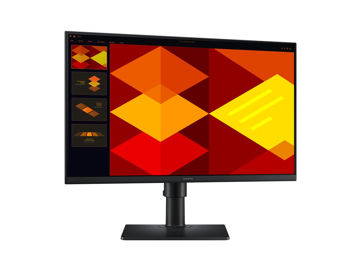 Samsung S24D400GAU - S40GD Series - écran LED - 24" - 1920 x 1080 Full HD (1080p) @ 100 Hz - IPS - 250 cd/m² - 1000:1 - 5 ms - 2xHDMI, DisplayPort - noir - LS24D400GAUXEN - Écrans d'ordinateur