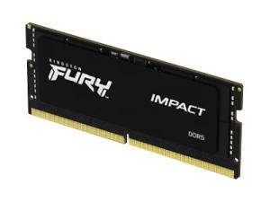 Kingston FURY Impact - DDR5 - module - 8 Go - SO DIMM 262 broches - 4800 MHz / PC5-38400 - CL38 - 1.1 V - mémoire sans tampon - on-die ECC - KF548S38IB-8 - Mémoire pour ordinateur portable