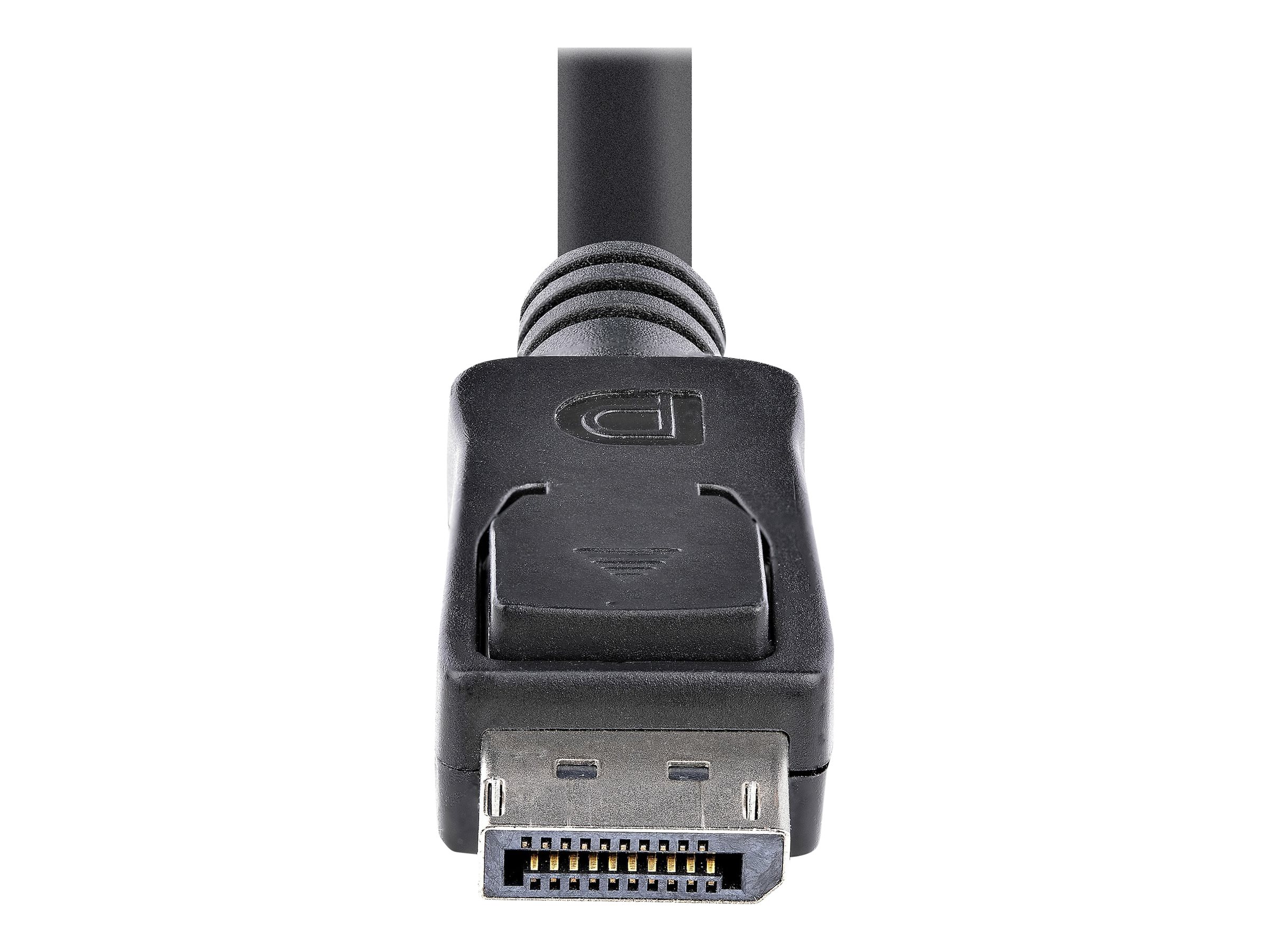 StarTech.com Câble DisplayPort Mâle vers Mâle avec verrouillage  - Cordon DP M / M - 7m - Câble DisplayPort - DisplayPort (M) pour DisplayPort (M) - 7 m - verrouillé - noir - DISPL7M - Câbles vidéo