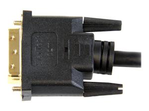 StarTech.com Câble HDMI vers DVI-D 5 m - M/M - Câble adaptateur - HDMI mâle pour DVI-D mâle - 5 m - blindé - noir - HDDVIMM5M - Câbles HDMI