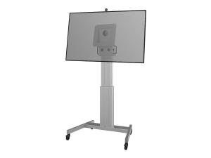 Neomounts NM-HUB2LIFTSILVER - Chariot - motorisé - pour tableau blanc interactif - argent - Taille d'écran : 50"-51" - Interface de montage : 350 x 350 mm - pour Microsoft Surface Hub 2S 50" - NM-HUB2LIFTSILVER - Montages d'équipement audio et vidéo