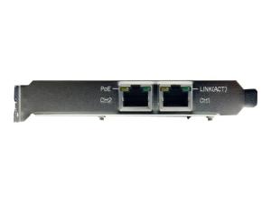StarTech.com Carte Réseau PCI Express 2 ports Gigabit Ethernet RJ45 10/100/1000Mbps - POE/PSE - Adaptateur Réseau PCIe, 2 x Réseau (RJ45) - Adaptateur réseau - PCIe - Gigabit Ethernet x 2 - ST2000PEXPSE - Adaptateurs réseau PCI-e