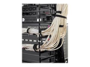 APC Cable Management - Kit de gestion de câbles pour rack - noir - pour P/N: AR8444, AR8621 - AR8728 - Accessoires de câblage