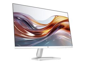 HP 524sa - 5 Series - écran LED - 24" (23.8" visualisable) - 1920 x 1080 Full HD (1080p) @ 100 Hz - IPS - 300 cd/m² - 1500:1 - 5 ms - HDMI, VGA - haut-parleurs - argent (support), blanc - 94C36AA#ABB - Écrans d'ordinateur