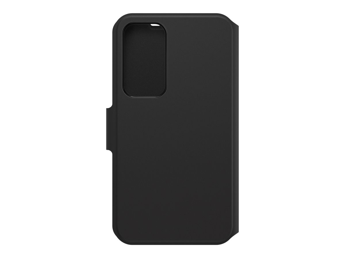 OtterBox Strada Series Via - Étui à rabat pour téléphone portable - matériel synthétique - noir - pour Samsung Galaxy S23+ - 77-91283 - Coques et étuis pour téléphone portable