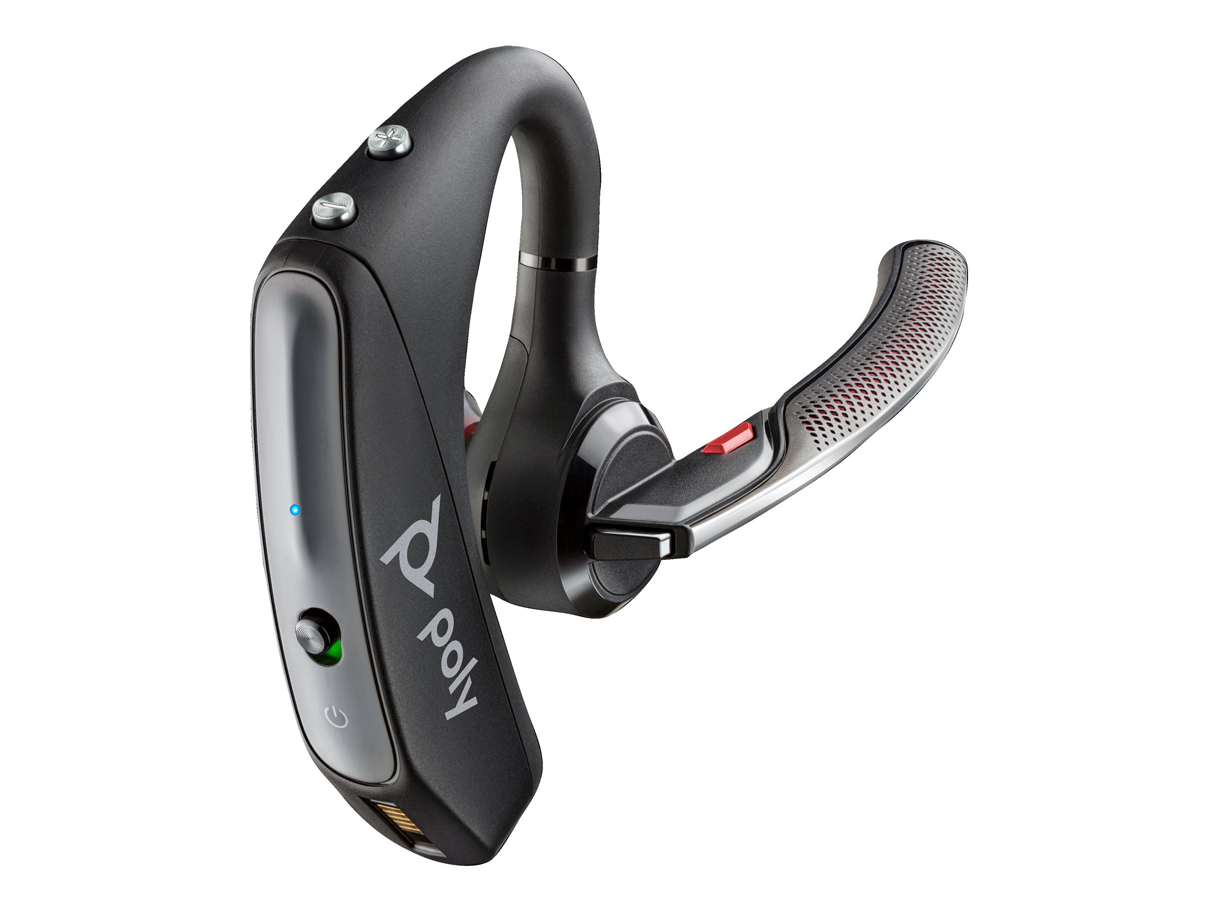 Poly Voyager 5200 - Micro-casque - intra-auriculaire - Bluetooth - sans fil, filaire - USB-A via adaptateur Bluetooth - noir - 7K2F3AA - Écouteurs