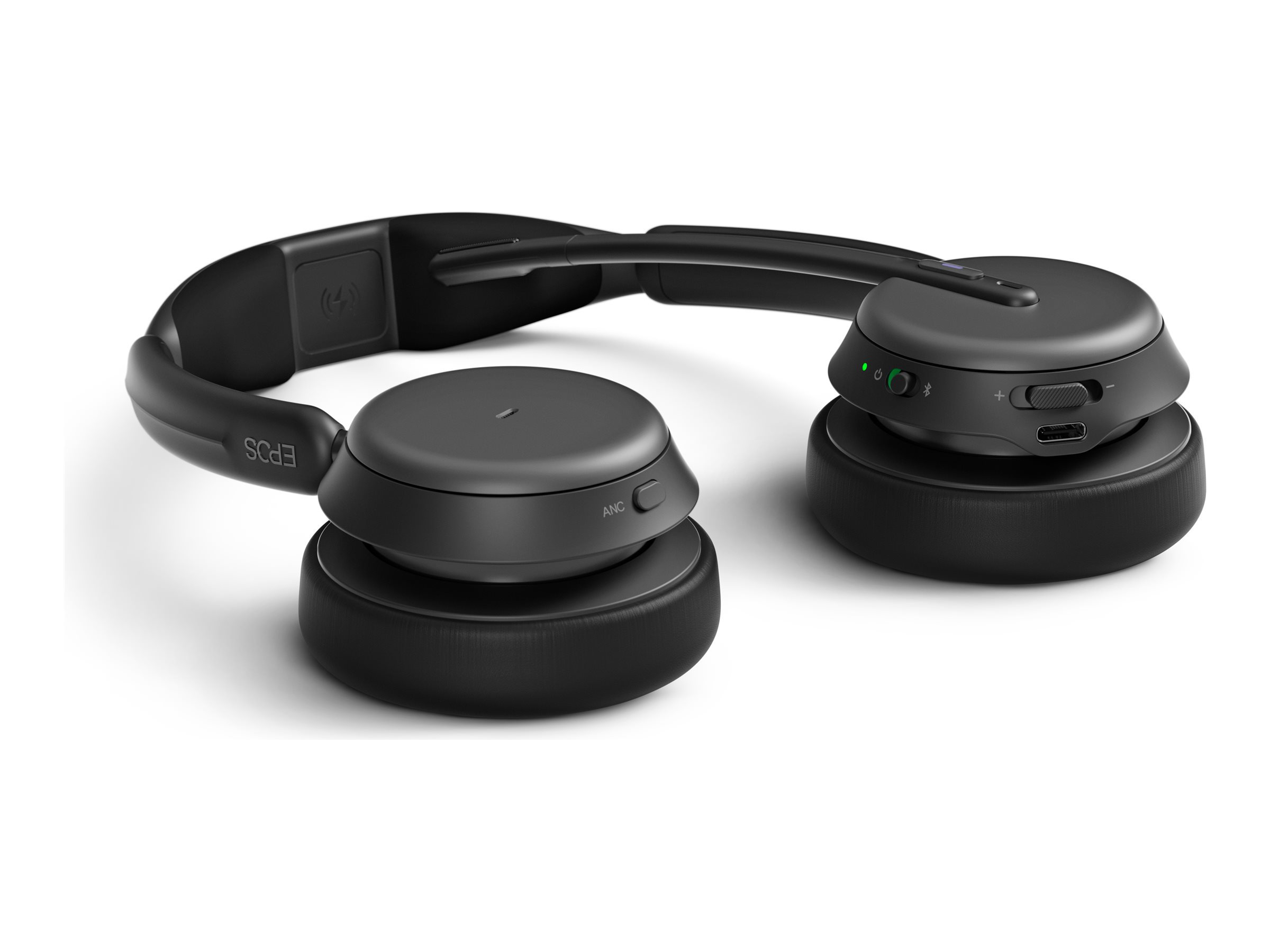 EPOS IMPACT 1060T ANC - Micro-casque - sur-oreille - Bluetooth - sans fil, filaire - Suppresseur de bruit actif - 1001136 - Écouteurs