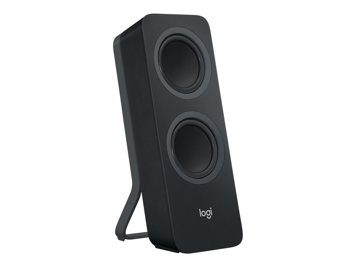 Logitech Z207 - Haut-parleurs - pour PC - canal 2.0 - sans fil - Bluetooth - 5 Watt (Totale) - noir - 980-001295 - Haut-parleurs pour ordinateur