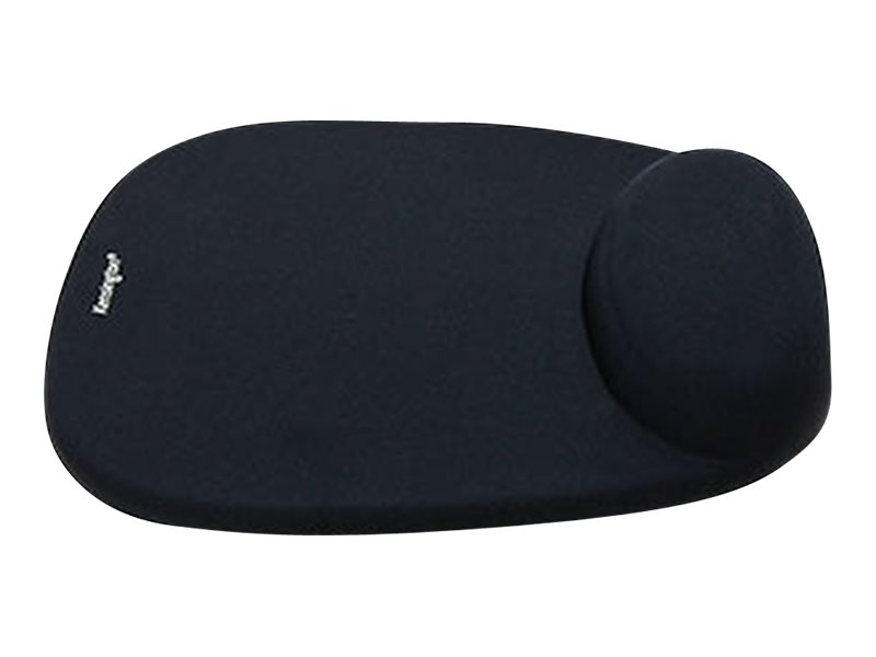 Kensington Gel Mouse Rest - Tapis de souris avec repose-poignets - noir - 62386 - Accessoires pour clavier et souris