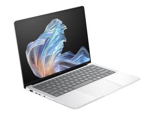 HP EliteBook X G1a Notebook Next Gen AI - Conception de charnière à 157 degrés - AMD Ryzen AI 9 - HX 375 / jusqu'à 5.1 GHz - Win 11 Pro - Radeon 890M - 64 Go RAM - 1 To SSD NVMe, TLC - 14" OLED écran tactile 2880 x 1800 (2.8K) - Wi-Fi 7, Bluetooth, NFC - argent glacé - clavier : Français - avec HP Wolf Pro Security Edition (3 ans) - B68YWET#ABF - Ordinateurs portables