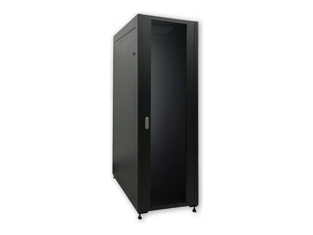 MCL - Rack armoire - l 600, p 600 - autonome - noir - 42U - 19" - IC6A99AL60P6042 - Accessoires pour serveur