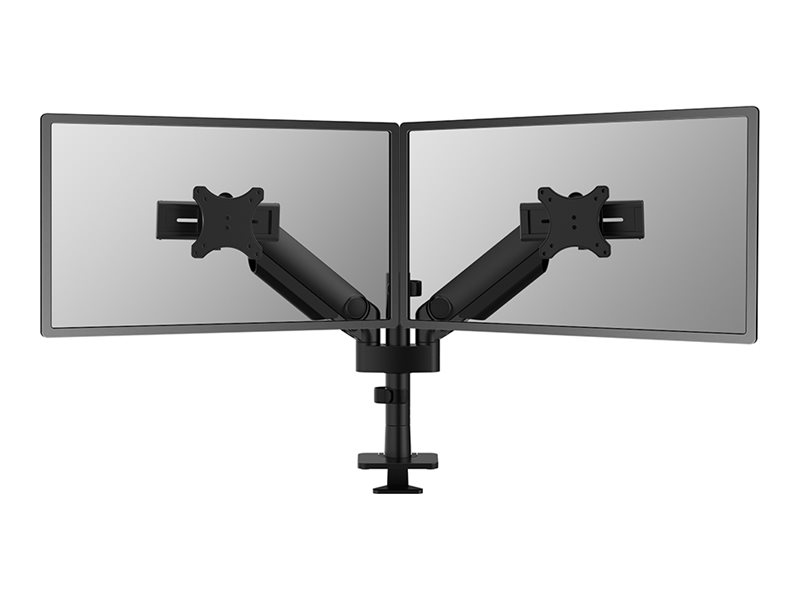 Neomounts NEXT One DS65S-950BL2 - Kit de montage (bras articulé) - pleine action - pour 2 écrans LCD - aluminium - noir - Taille d'écran : 24"-34" - montrable sur bureau - DS65S-950BL2 - Accessoires pour écran