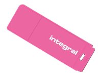 Integral Neon - Clé USB - 8 Go - USB 2.0 - rose - INFD8GBNEONPK - Lecteurs flash