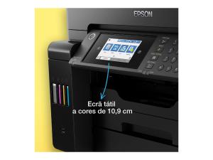 Epson EcoTank ET-16650 - Imprimante multifonctions - couleur - jet d'encre - A3 plus (311 x 457 mm) (original) - A3 (support) - jusqu'à 25 ppm (impression) - 550 feuilles - 33.6 Kbits/s - USB 2.0, LAN, hôte USB, Wi-Fi - noir - C11CH71401 - Imprimantes multifonctions