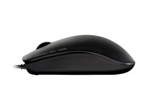 CHERRY MC 1000 - Souris - droitiers et gauchers - optique - 3 boutons - filaire - USB - noir - JM-0800-2 - Souris