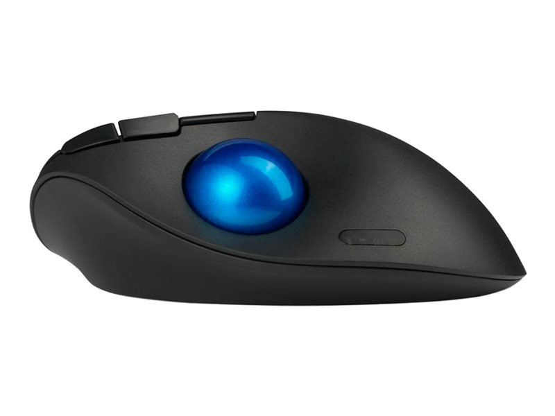 Kensington Pro Fit Ergo TB450 - Boule de commande - ergonomique - optique - 7 boutons - sans fil - 2.4 GHz, Bluetooth - récepteur sans fil USB - K72194WW - Dispositifs de pointage