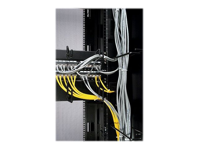 APC - Guide pour câbles - noir - 1U - pour P/N: SMTL1000RMI2UC, SMX1000C, SMX1500RM2UC, SMX1500RM2UCNC, SMX750C, SMX750CNC - AR8425A - Accessoires pour ordinateur de bureau