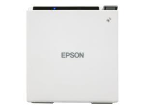 Epson TM m30 - Imprimante de reçus - thermique en ligne - Rouleau (7,95 cm) - 203 x 203 ppp - jusqu'à 200 mm/sec - USB, LAN, hôte USB, NFC - outil de coupe - blanc - C31CE95121B0 - Imprimantes thermiques