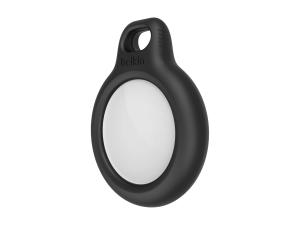 Belkin - Support sécurisé pour étiquette Bluetooth anti-perte - noir - pour Apple AirTag - F8W973BTBLK - accessoires divers