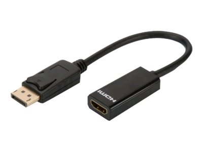 Uniformatic - Adaptateur vidéo - DisplayPort mâle pour HDMI femelle - 20 cm - 14622 - Câbles HDMI