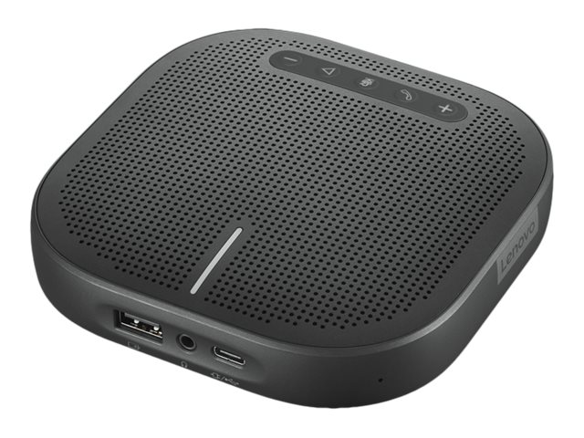 Lenovo L900 - Haut-parleur de bureau VoIP - Bluetooth - sans fil, filaire - USB - noir tonnerre - 4XD1B84406 - Speakerphones