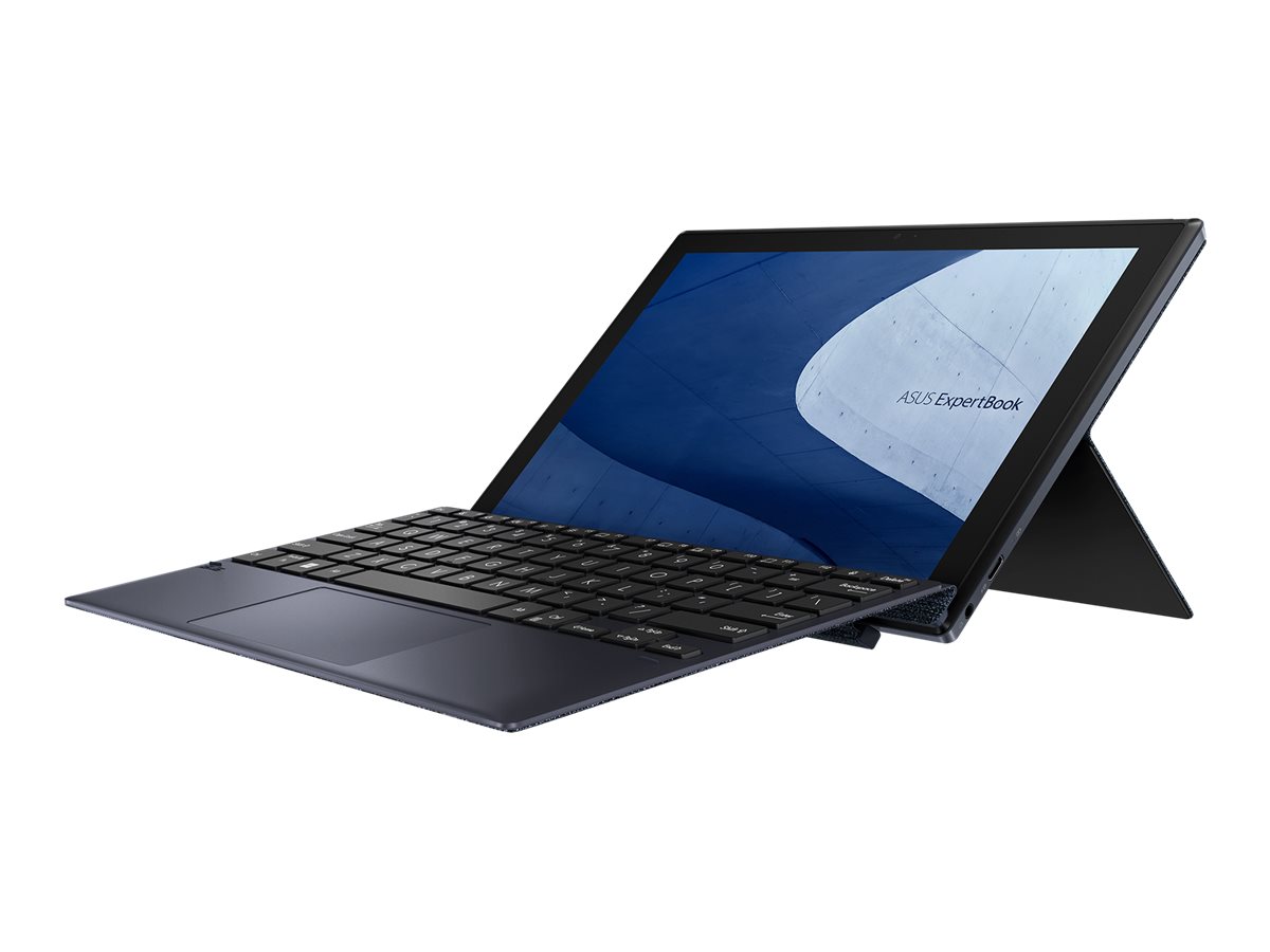 ASUS ExpertBook B3 Detachable B3000DQ1A-HT0046XA - Tablette - avec clavier détachable - Snapdragon 7c Gen 2 jusqu'à 2.55 GHz - Win 11 Pro Education - Qualcomm Adreno 618 - 4 Go RAM - 128 Go eMMC - 10.5" écran tactile 1920 x 1200 - Wi-Fi 5 - noir étoilé - 90NX0531-M003K0 - Tablettes et appareils portables
