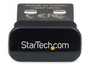 StarTech.com Mini adaptateur USB Bluetooth 2.1 - Adaptateur réseau sans fil EDR classe 1 - Adaptateur réseau - USB - Bluetooth 2.1 EDR - Classe 1 - noir - USBBT1EDR2 - Cartes réseau