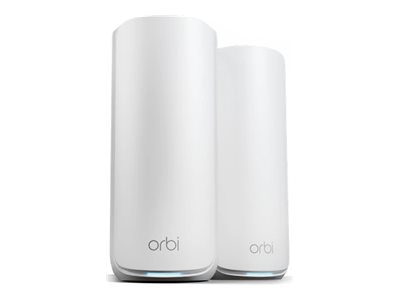 NETGEAR Orbi 870 Series RBE872 - Système Wi-Fi - (routeur, rallonge) - jusqu'à 6000 pieds carrés - maillage 10GbE, 2.5GbE, Wi-Fi 7 - Wi-Fi 6 - Multi-Bande - RBE872-100EUS - Passerelles et routeurs SOHO