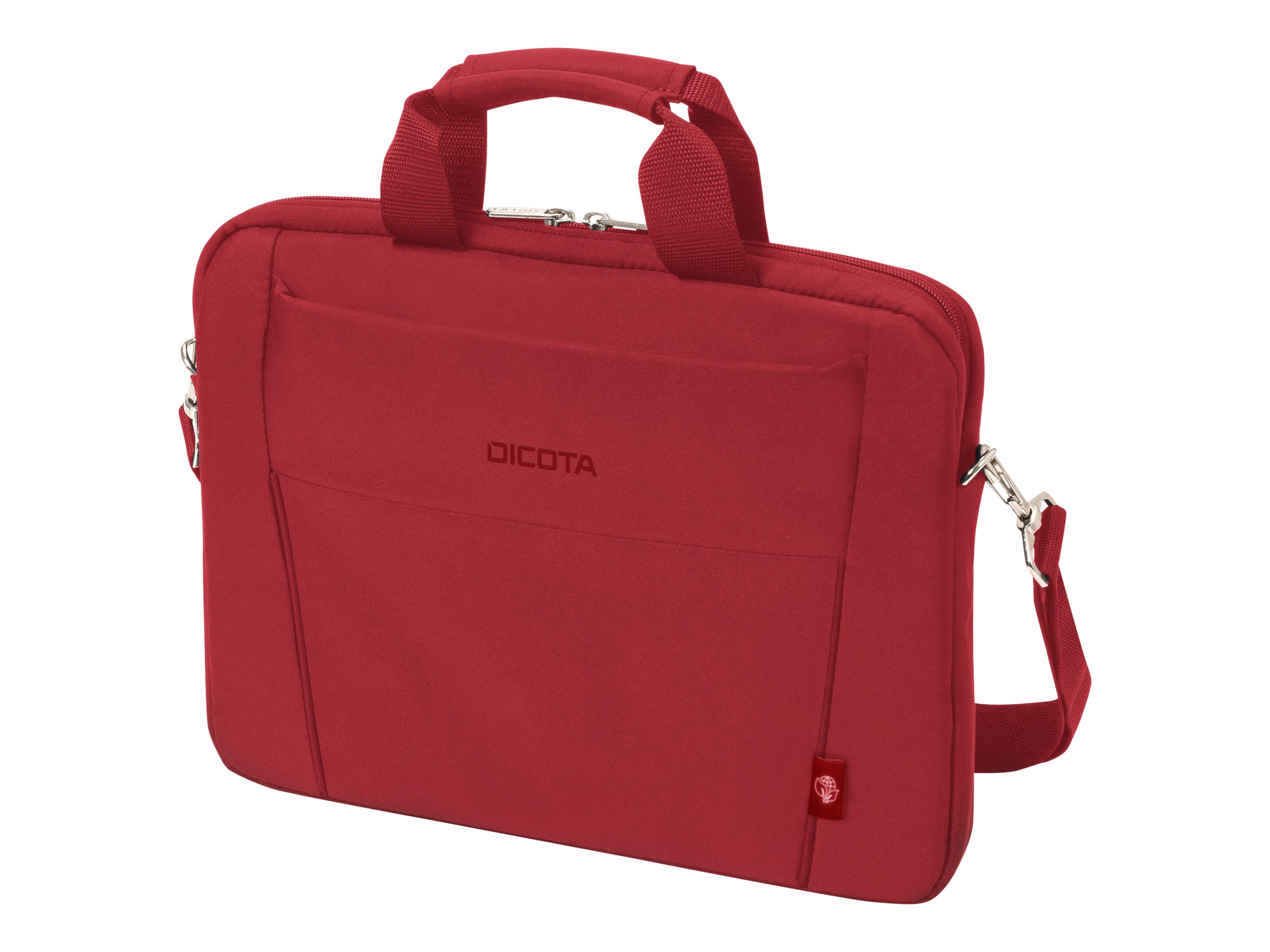 DICOTA Eco Slim Case BASE - Sacoche pour ordinateur portable - 13" - 14.1" - rouge - D31306-RPET - Sacoches pour ordinateur portable