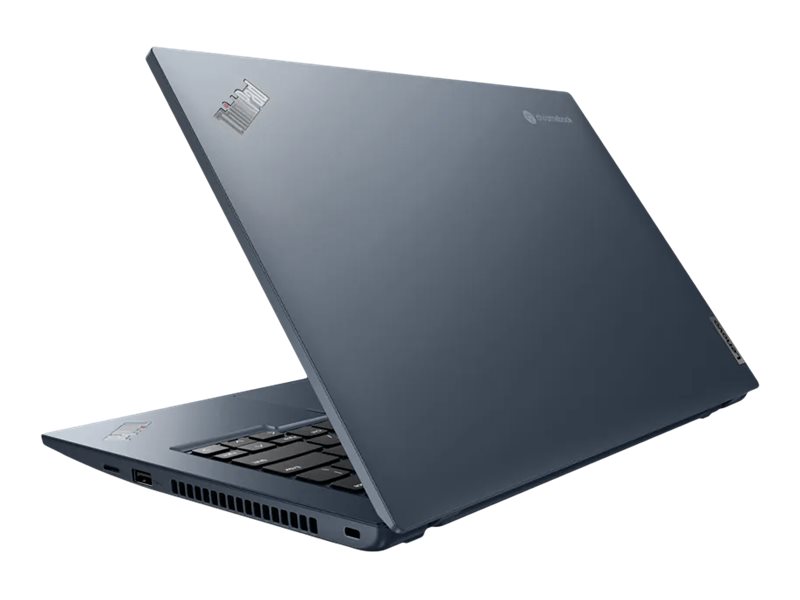 Lenovo ThinkPad C14 Gen 1 Chromebook 21C9 - Intel Core i3 - 1215U / jusqu'à 4.4 GHz - Chrome OS - UHD Graphics - 4 Go RAM - 128 Go eMMC - 14" IPS 1920 x 1080 (Full HD) - Wi-Fi 6E - bleu abysses - clavier : Français - 21C90001FR - Netbook