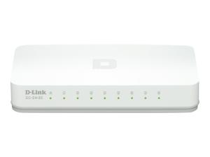 dlinkgo 8-Port Fast Ethernet Easy Desktop Switch GO-SW-8E - Commutateur - 8 x 10/100 - de bureau - GO-SW-8E - Concentrateurs et commutateurs 10/100