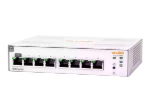 HPE Aruba Instant On 1830 8G Switch - Commutateur - intelligent - 8 x 10/100/1000 - de bureau - JL810A#ABB - Concentrateurs et commutateurs gigabit