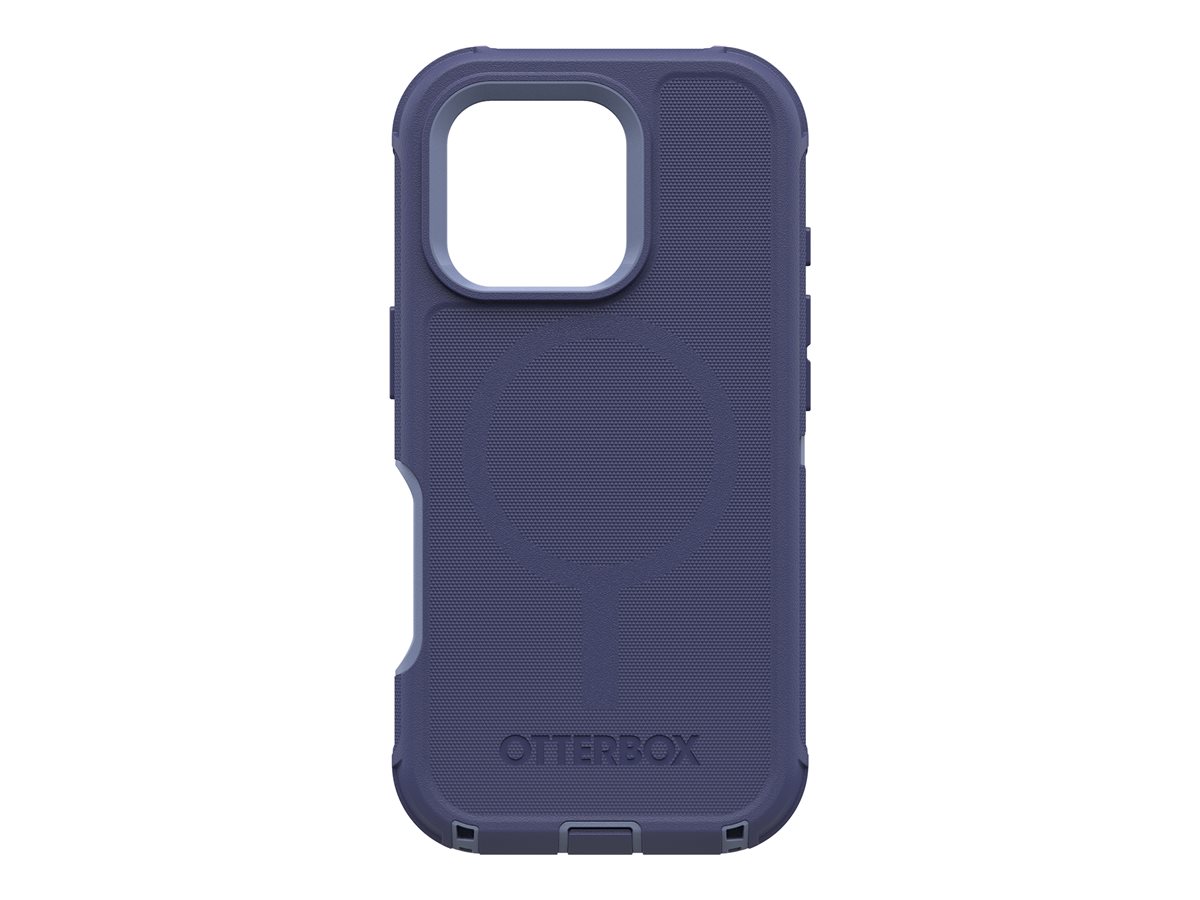 OtterBox Defender Series - Coque de protection pour téléphone portable - compatibilité avec MagSafe - silicone - violet crépuscule de Denver - pour Apple iPhone 16 Pro - 77-95979 - Coques et étuis pour téléphone portable